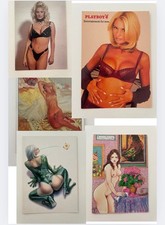 5 CARTES POSTALES FEMME - SEXY