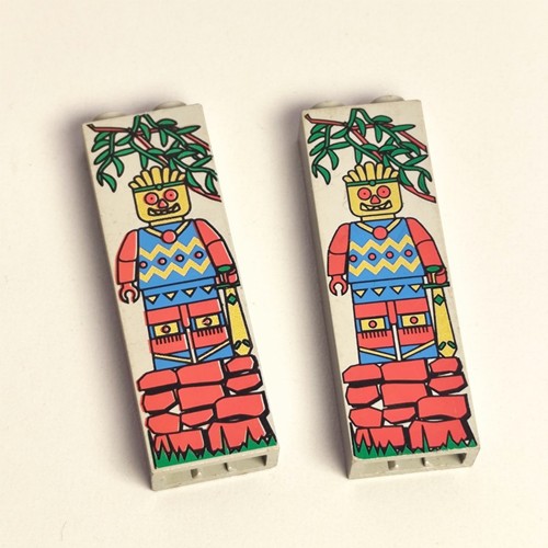 Lego brique grise indigène - lego,