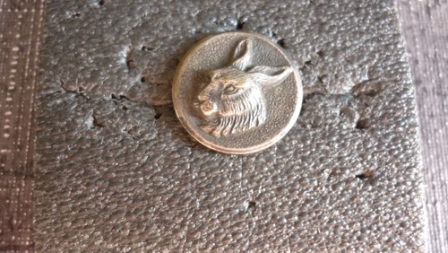 Bouton metal ancien tete de - ancien,
