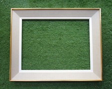 Ancien cadre format 12P vers 1940 dimensions de la feuillure : 61,8 x 46,5 cm.