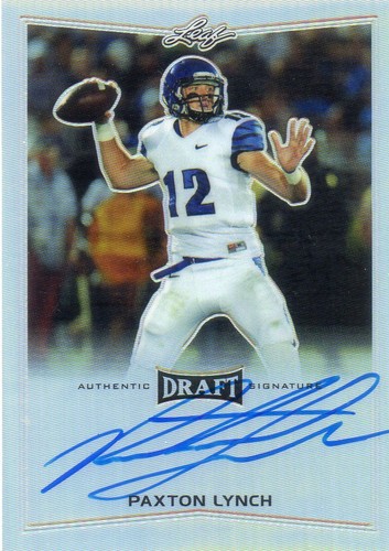 Paxton lynch 2016 leaf - lynch,