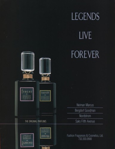 Publicité papier parfum - papier,