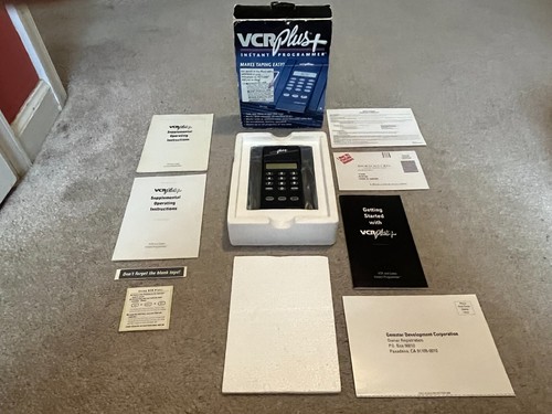 Vintage vcr plus instant - plus, +
