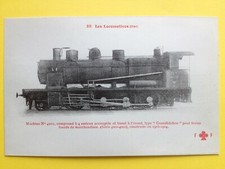 cpa LOCOMOTIVE Cie de l'Est Construite en 1903 TRAIN RAIL Chemin de Fer Railway