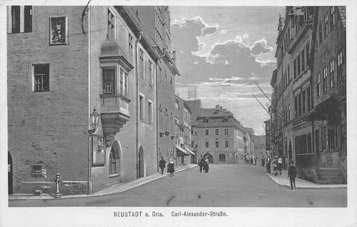 Carte postale neustadt orla - carte,