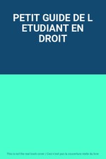 PETIT GUIDE DE L ETUDIANT EN