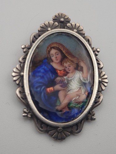 Ancien pendentif médaille - pendentif,