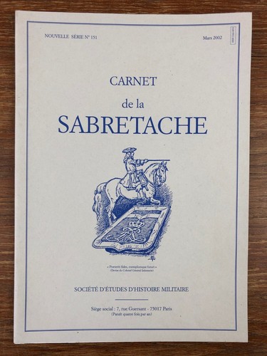 Carnet sabretache 151 - de,