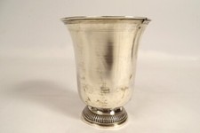 Timbale piedouche argent