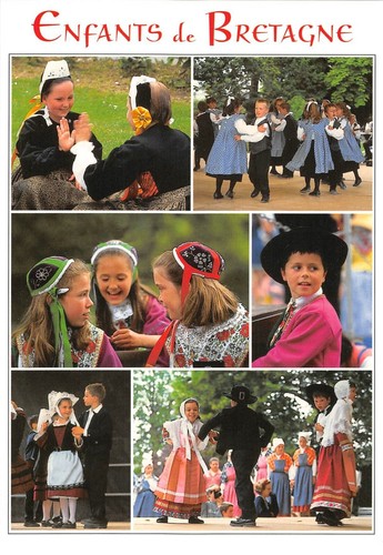 Cpm folklore bretagne - cpm-folklore, de