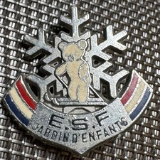 MÉDAILLE DE SKI / JARDIN