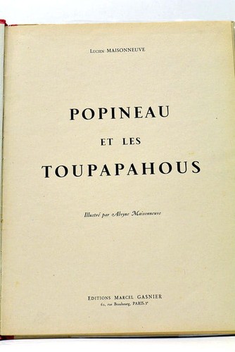 Popineau les toupapahous - et,