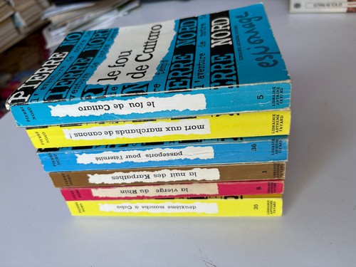 Lot livres pierre nord - livres,