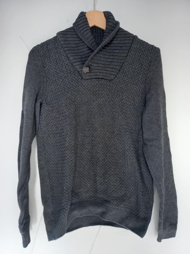 Pull gris marque - pull, de