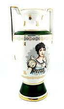 Vase "Napoléon" -  Joséphine vert et doré - Porcelaine de luxe France