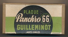Boîte Neuve Plaque de Verre Stéréo 13 x 6 - GUILLEMOT Panchro 66 Anti-Halo