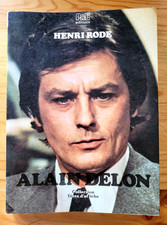 ALAIN DELON LIVRE ILLUSTRE HENRI RODE EDITIONS PAC 1974