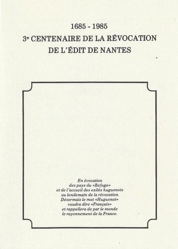 Encart philatélique - encart,