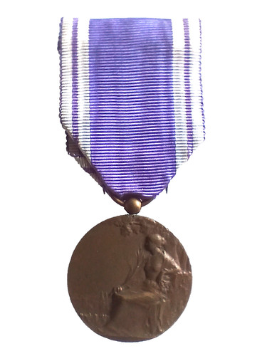Medaille med 166 - -,