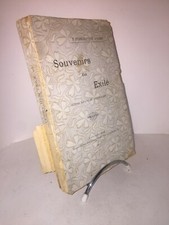 Souvenirs d'un exilé par