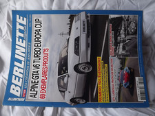 0104 Berlinette magazine n°109 Alpine GTA V6 Turbo Europa Cup