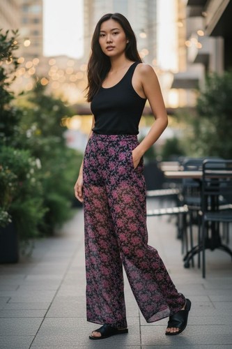 Pins needles pantalon - &,