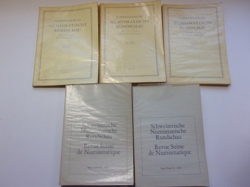 Schweizerische numismatische - schweizerische,