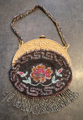 Sac perle art nouveau - sac,