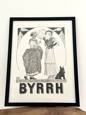 Affiche publicitaire byrrh - publicitaire,