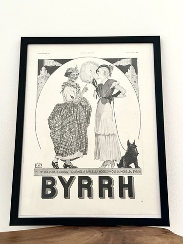 Affiche publicitaire byrrh - affiche,