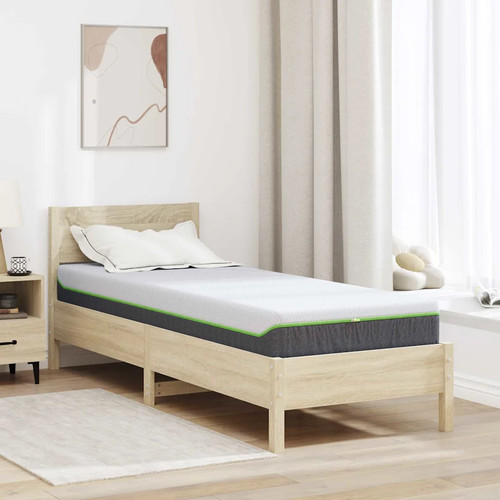 Matelas blanc gris - gris, tissu