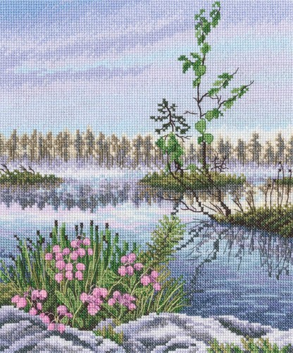 Kit broderie point - kit,