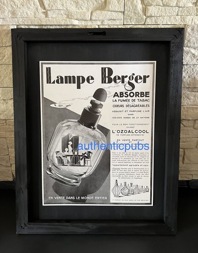 Publicite lampe berger brule - publicite,