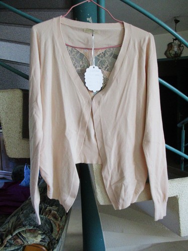 Gilet boléro saumon - saumon, clair