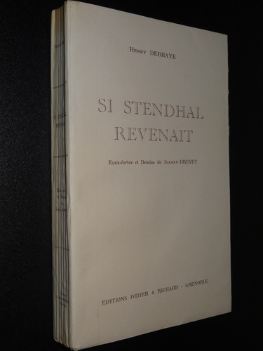 Stendhal revenait henry - stendhal,