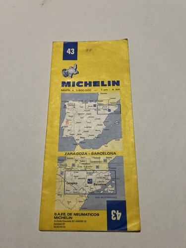 Michelin carte routière 43 - routière, n°43