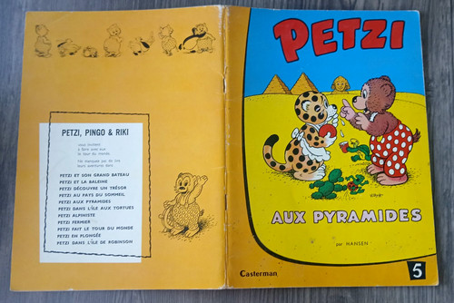 Petzi 5 aux - bd,