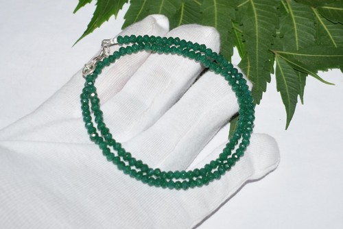 Collier fait main jade - en, vert