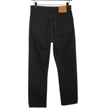 Jeans Stretch En Coton Noir