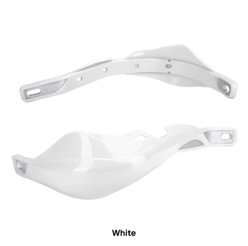 Protège mains blanc moto - mains,