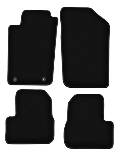 Tapis sol velours noir - tapis,
