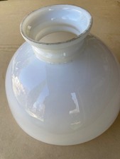 ANCIEN GLOBE OPALINE BLANCHE