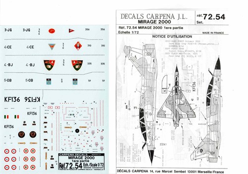 Carpena decals 72 54 - , 72.54