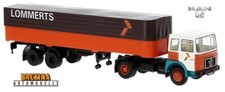 MAN F7 + semi-remorque bâchée (1970) "Lommerts" -  Brekina - Echelle 1/87 - HO