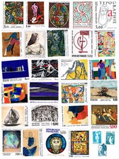 -34% SOUS FACIALE 50 TIMBRES N** à 5.00 F COLLECTION ou COMPLEMENT TIMBRAGE