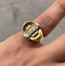 Bague Chevalière en Or Jaune