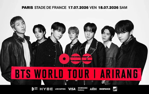 Billet concert bts 17 - x, 07