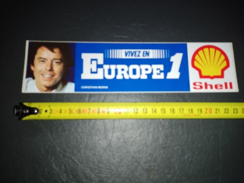 Autocollant europe radio - europe,