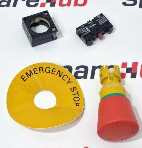 Bouton arrêt urgence - d'arrêt, d'urgence