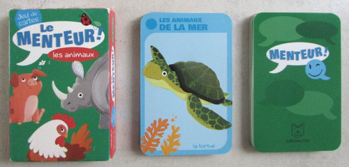 Jeu cartes menteur les - cartes,